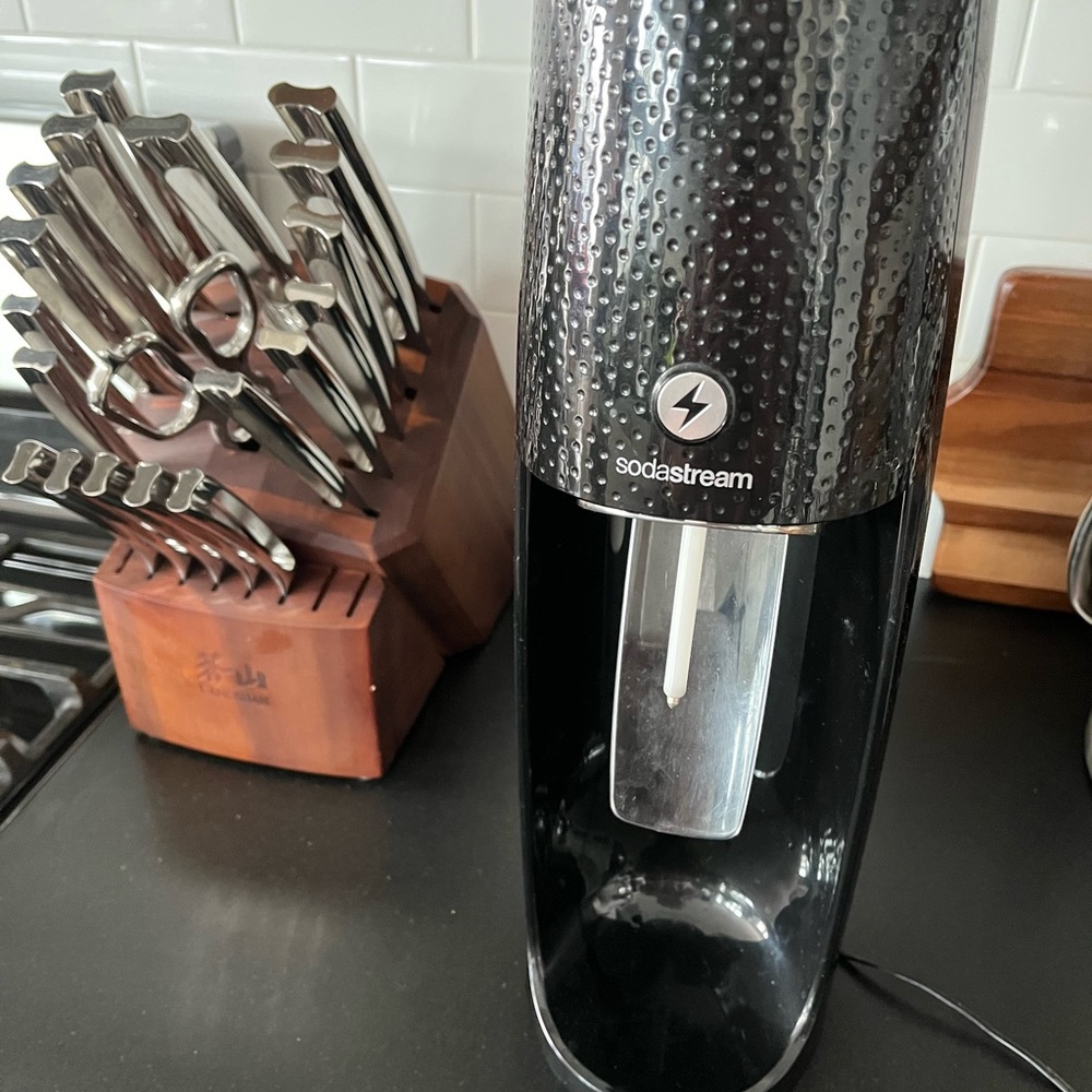 SodaStream Black Sparkling Water Maker